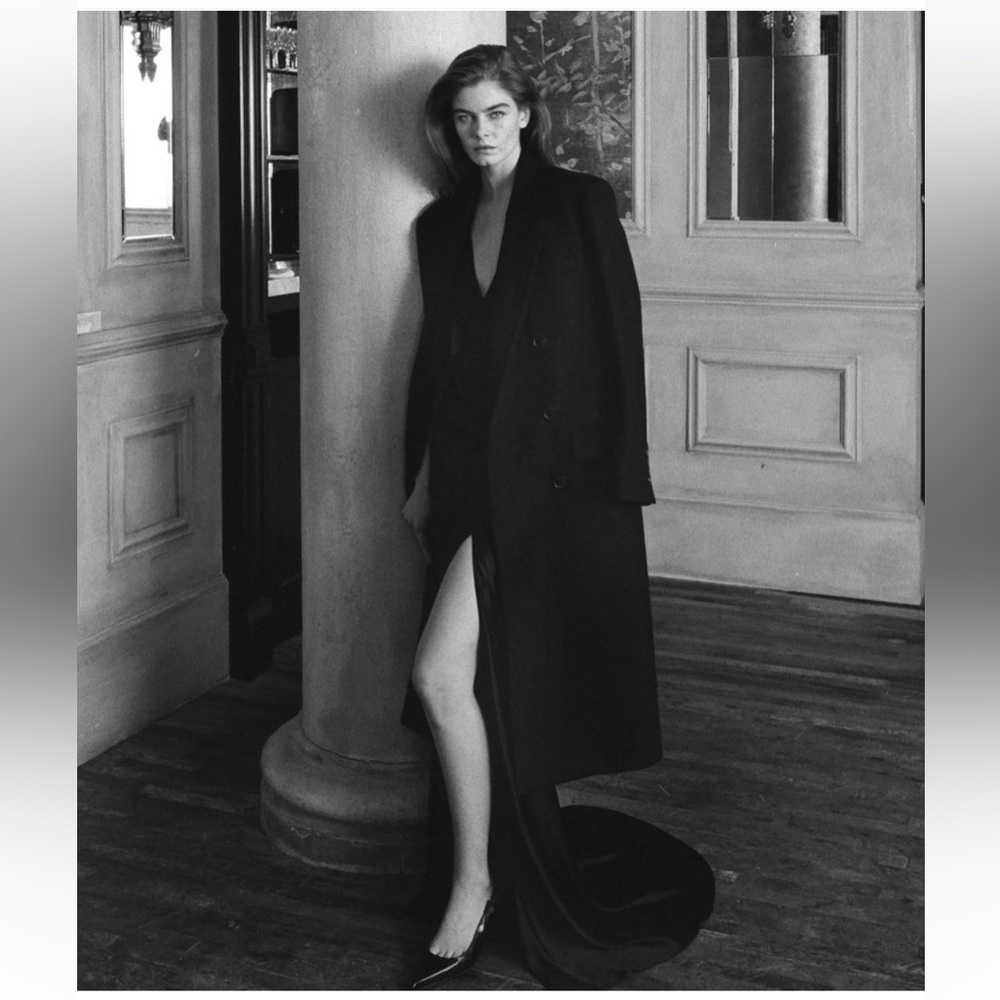 new Nili Lotan Edmont Double-Breasted Wool Coat